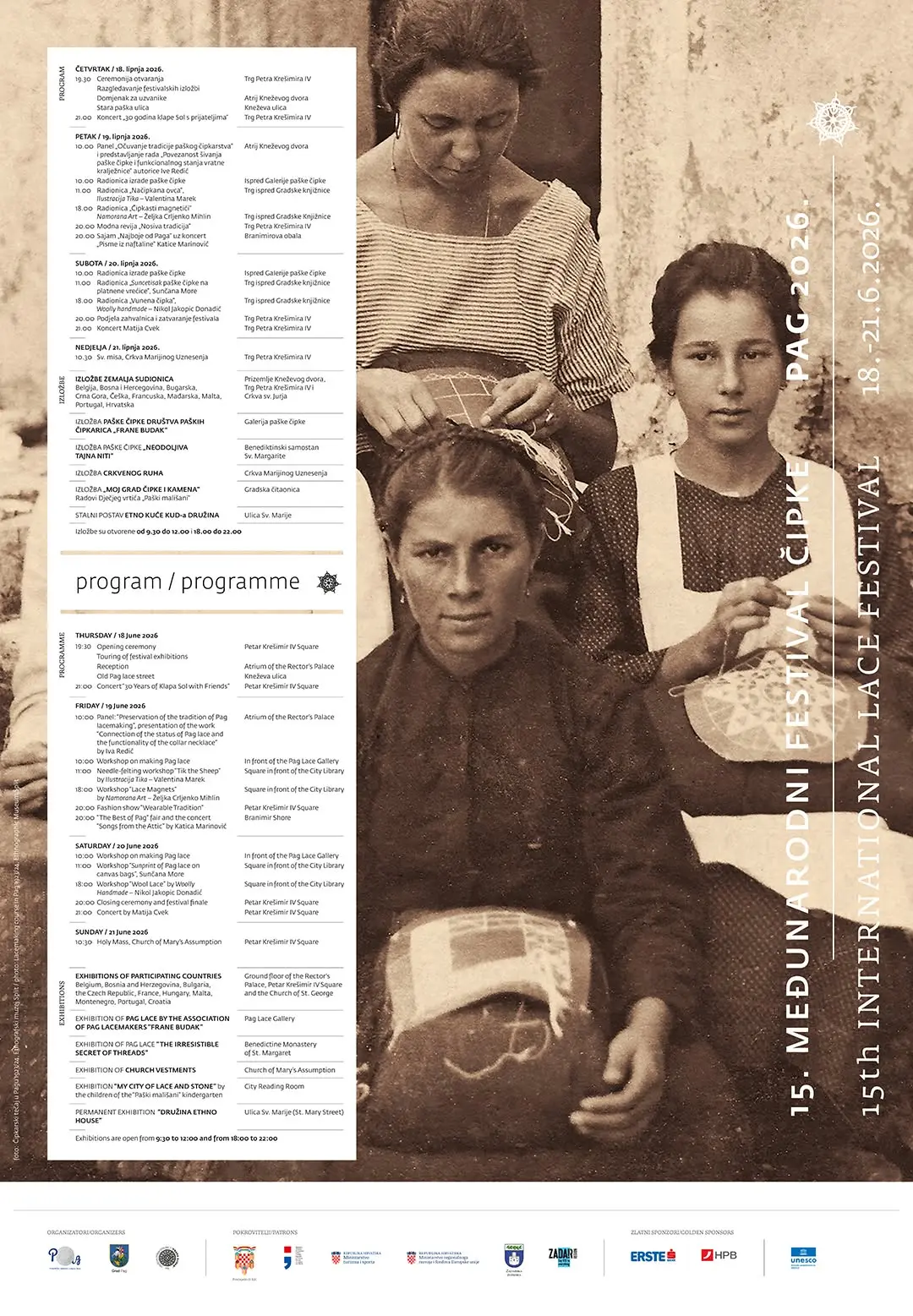 Čipkarski tečaj u Pagu, 1923./24., Etnografski muzej Split