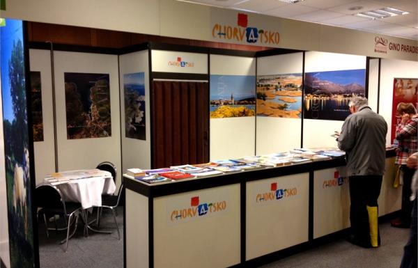 stand na sajmu u Hradec Kralovu