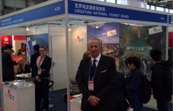 direktor Ivicic na standu HTZa u Shanghaiju