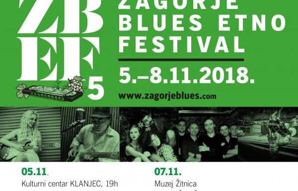 Zagorje Blues Etno Festival od 5. do 8. studenog