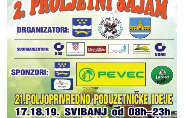 21. Poljoprivredno-poduzetničke ideje i 2. Proljetni sajam