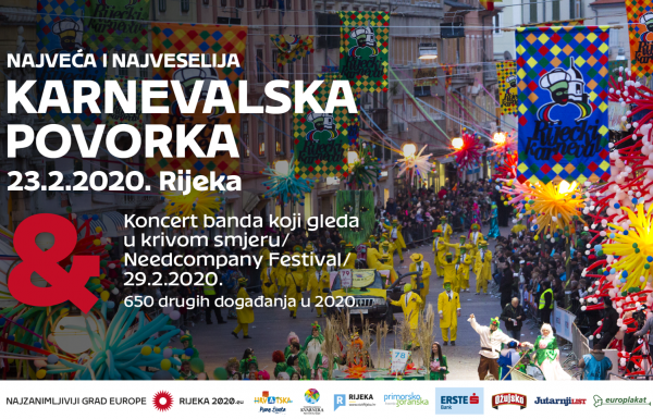 MEĐUNARODNA KARNEVALSKA POVORKA U RIJECI