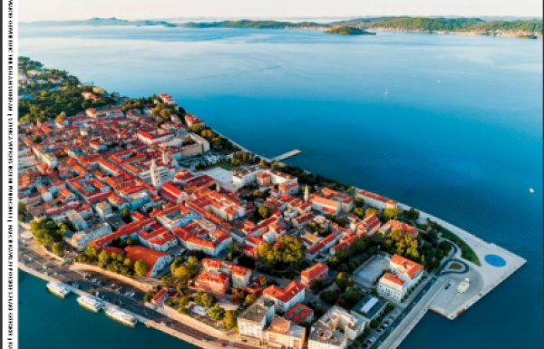 Zadar na naslovnici i glavna tema putnog časopisa poljske nacionalne aviokompanije LOT „Kaleidoscope“