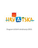  Program tržišnih istraživanja 2013.