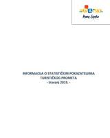 Informacija o statističkim pokazateljima - travanj 2019.