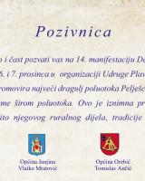 Dani otvorenih vrata peljeških podruma