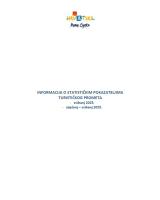 Informacija o statistickim pokazateljima - svibanj 2025