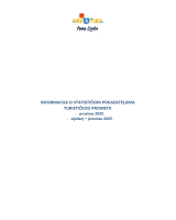 Informacija o statistickim pokazateljima prosinac 2025.