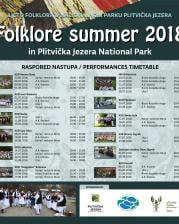 Folklorno ljeto u Nacionalnom parku Plitvička jezera