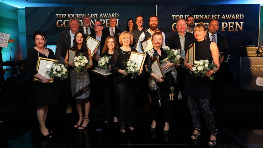 Filip Brala Golden pen 2018