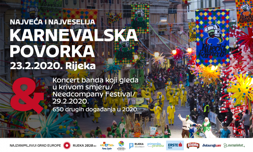 MEĐUNARODNA KARNEVALSKA POVORKA U RIJECI