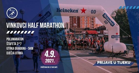 Stotinka.hr Vinkovci Half marathon 2021., 4. rujna