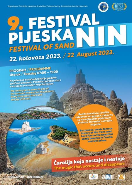 Festival pijeska Nin