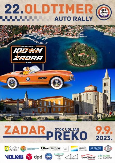 Oldtimer rally 100 km Zadra