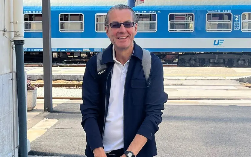 Novinar Telegrapha na putovanju vlakom Varšava rijeka