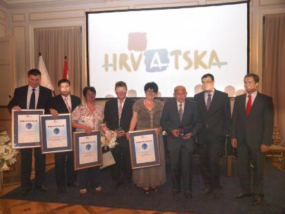 Damir Fabijanić Hrvatska turistička nagrada za životno djelo te Godišnja turistička nagrada Anton Štifanić 2009.