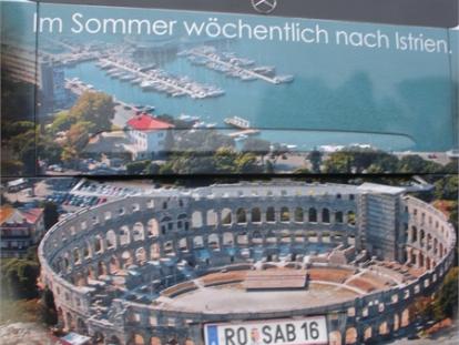 Austrijski autobus promovira pulske znamenitosti diljem Europe