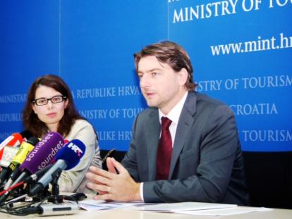 ministar turizma Darko Lorencin i direktorica HTZ-a Meri Matesic