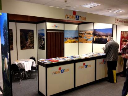 stand na sajmu u Hradec Kralovu