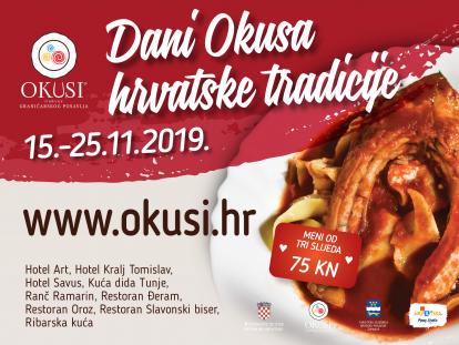Sustav turističkih zajednica Dani Okusa hrvatske tradicije