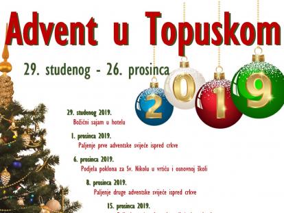 Advent u Topuskom