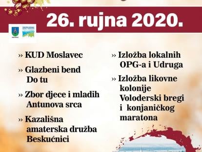 Turistička zajednica Sisačko-moslavačke županije 53. Voloderske jeseni