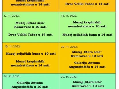 Muzej Hrvatskog zagorja Na konju u muzeje raspored