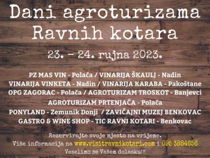 Agroturizam Ravni kotari