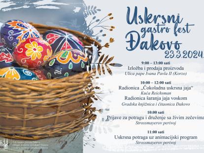 TZ grada Đakova Uskrsni gastro fest 2024