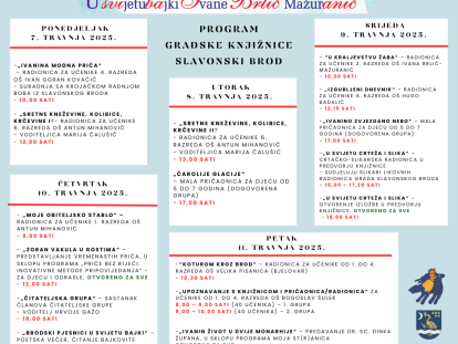 Gradska knjižnica Slavonski Brod Gradska knjižnica Slavonski Brod