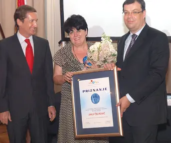 Hrvatska turistička nagrada za životno djelo te Godišnja turistička nagrada Anton Štifanić 2009.