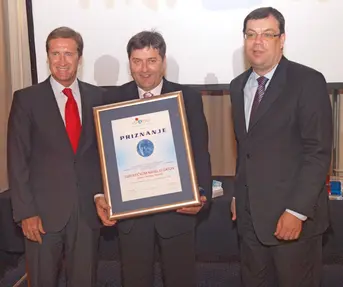 Hrvatska turistička nagrada za životno djelo te Godišnja turistička nagrada Anton Štifanić 2009.