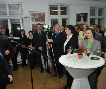Romeo Draghiccio pozdravlja uzvanike