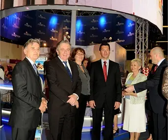 Crotour_djelatnici i suizlagaci na standu HTZ-a