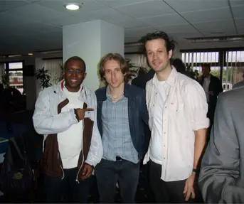 Luka Modric i britanski novinari na predstavljanju Zadra u Londonu 2012