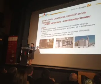 Renata Tomljenović iz Instituta za turizam i članica Savjeta za kulturni turizam Hrvatske turističke zajednice 