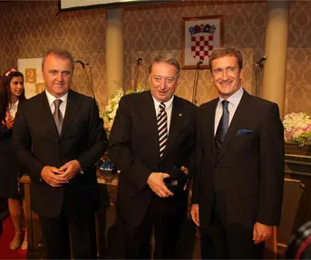 Veljko Ostojić, Nikola Račić i Niko Bulić