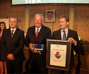 Veljko Ostojić, Viktor Žužić i Niko Bulić