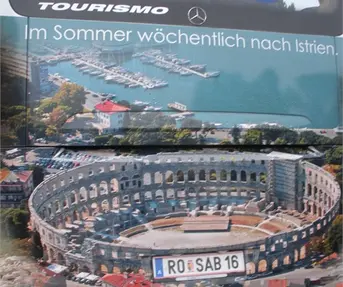 Austrijski autobus promovira pulske znamenitosti diljem Europe 