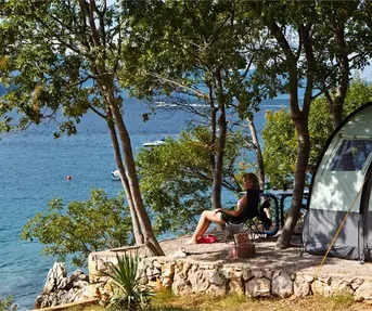 Camping Glavotok Zeltplatz