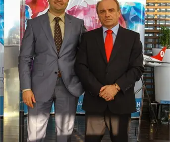Predsjednik Uprave ZLZ Miroslav Drljača i generalni direktor Turkish Airlinesa za Hrvatsku Alp Tekin