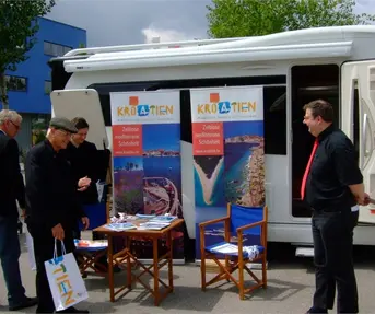 Hrvatska na roadshow prezentaciji kamperom kroz Bavarsku