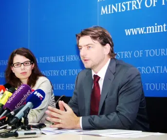 ministar turizma Darko Lorencin i direktorica HTZ-a Meri  Matesic