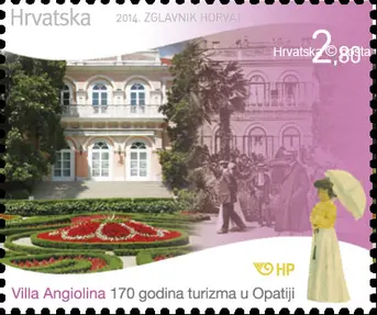 Postanska markica 170 godina turizma u Opatiji