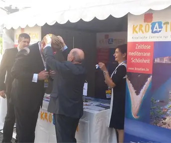 hrvatski stand na Jazz Rally Festivalu