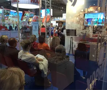 EIBTM prezentacija stand