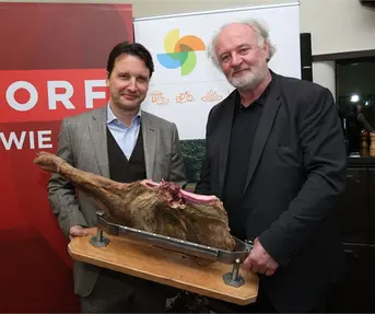 tiskovna konferencija - Bec