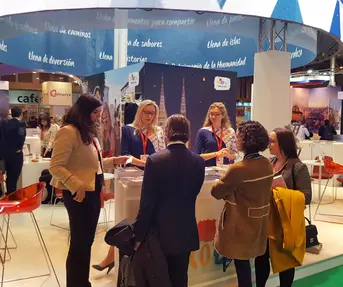 Štand na sajmu FITUR